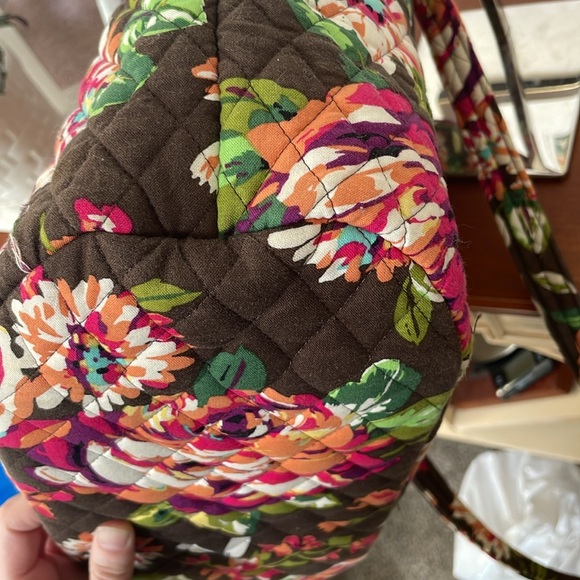 Vera Bradley Floral Tote Bag - Picture 10 of 11